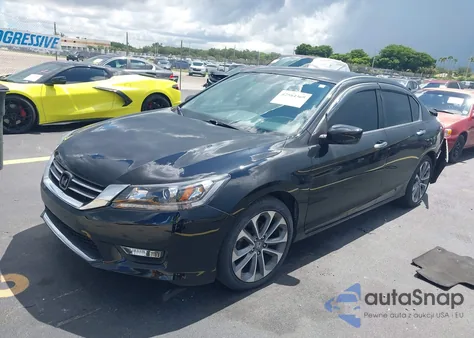 2015 Honda Accord Sport z USA, uszkodzony, nr VIN 1HGCR2F59FA227306